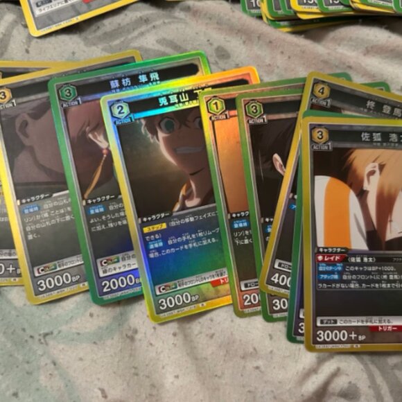 Wind Breaker Union Arena Trading Card Game Lot of 120 Cards w/ Box Bandai Namco - Picture 2 of 4